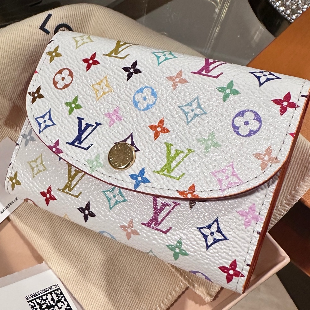 🆕❤️😍Authentic Louis Vuitton X TM Rosalie Coin Purse